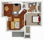 1BR/1BA