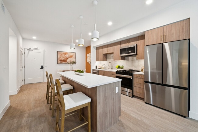 Stainless steel appliances - AMLI Aero