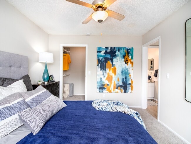 Bedroom with Walk-In Closet