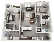 Solana Olde Town Station - Jasper - 2 Beds - 2 Baths - 1196 Sq. ft.
