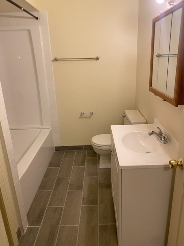 Bathroom from doorway