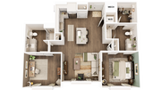 AS2 floor plan Prose Park View