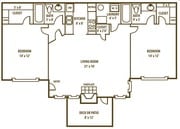 2BR/2BA