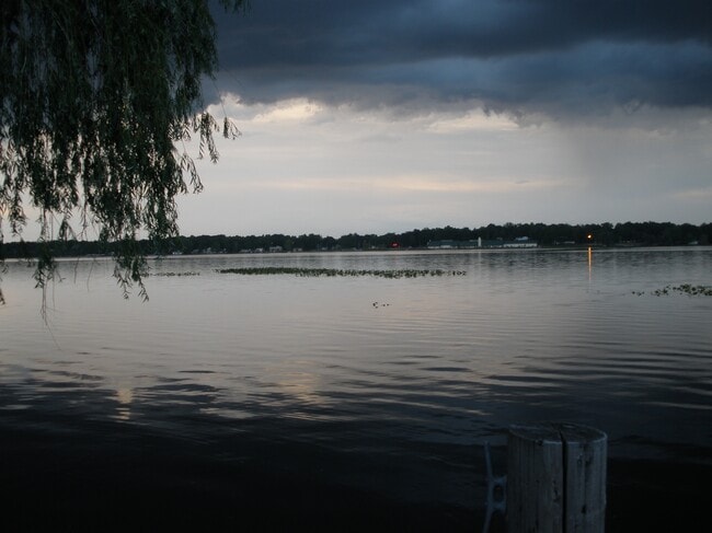 Lake at night - 1551 Heron Point Dr Unit 24