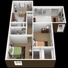 2BR/1BA