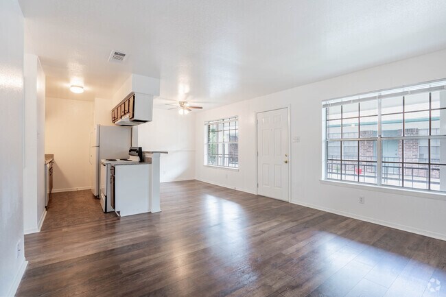 2BR, 1BA - Living Room