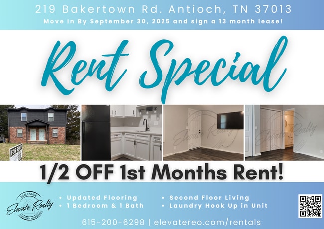 Building Photo - SPECIAL: 1/2 OFF APPLICATION FEES AND 1/2 ... Unit Bakertown Road 219 Rental