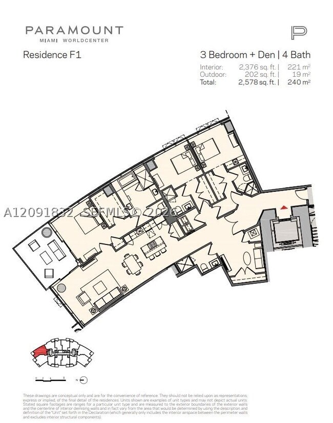 851 NE 1st Ave Unit 1701