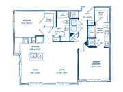 Two Bedroom Floor Plan