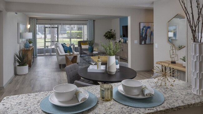 2BR, 2BA - 1,174SF-Dining Room