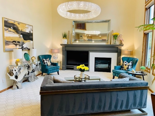Open living room. - 18679 Pathfinder Dr Rental