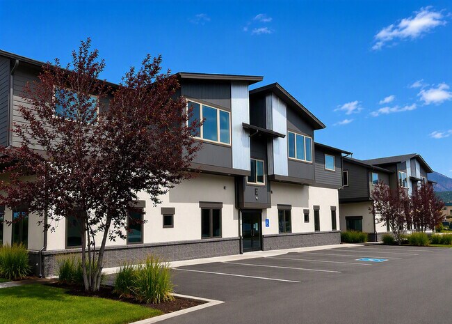 Front View of Building