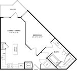 Plano de planta A1 611 Shepherd