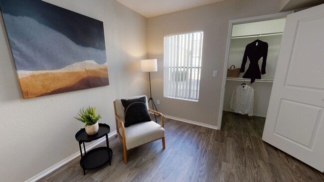 We reveal your favorite space to unwind - an oversized master bedroom with walk-in closet.