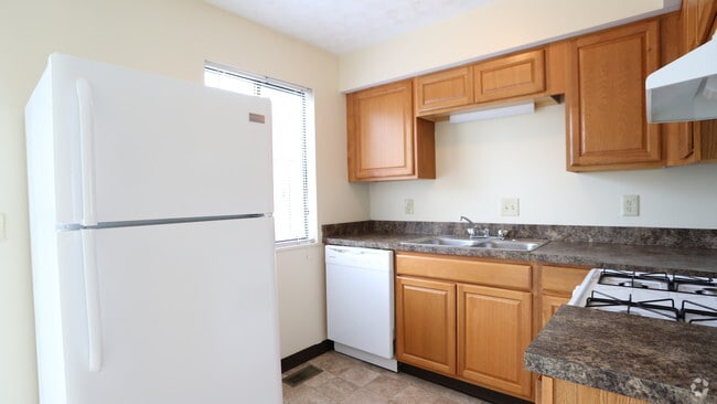 Kitchen -renovated 2BR, 1.5BA - 896 SF