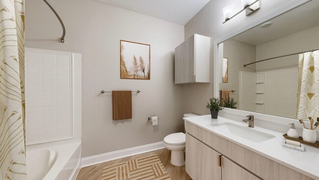 Newly renovated bathroom