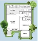 1BR/1BA