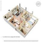 1BR/1BA