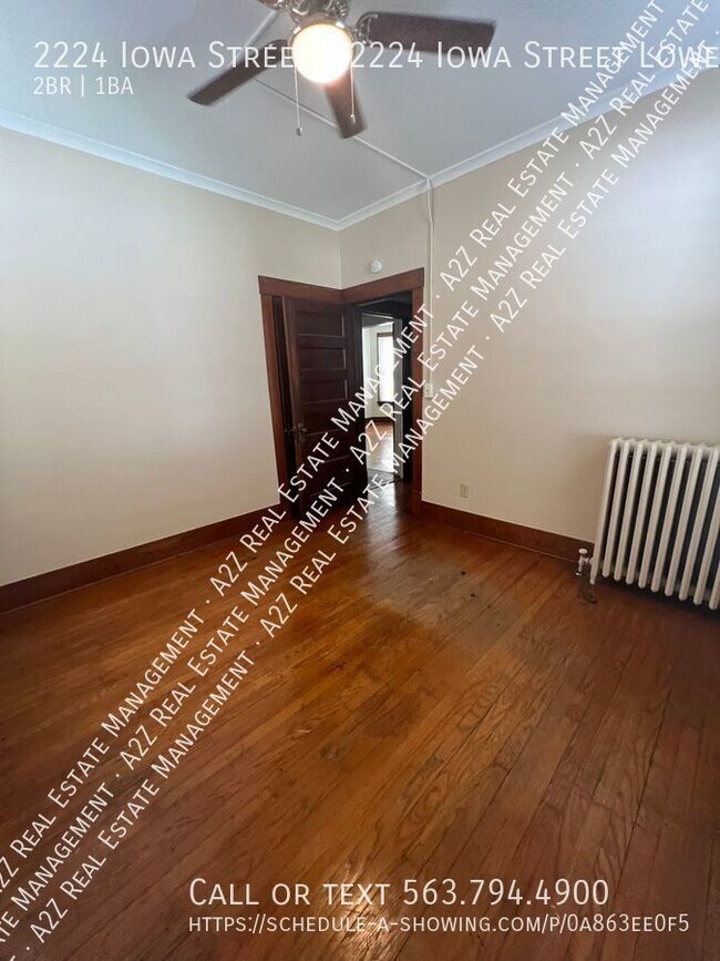 2224 Iowa St Unidad 2224 Iowa Street Lower Rental Davenport, IA