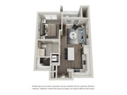 A: 1bed 1bath