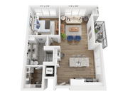 A11 floor plan Rivette Tower