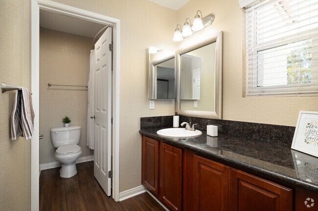 1BR, 1BA - 642SF - Bathroom