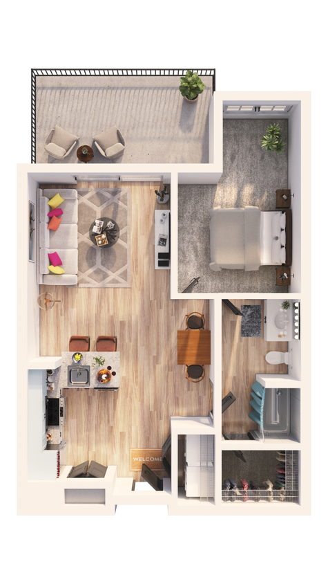 Floor Plan - A2P1