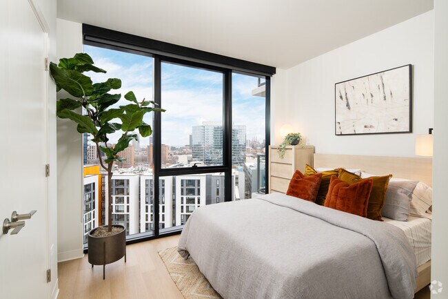 1BR, 1BA - 700SF Bedroom