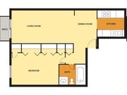 1BR/1BA