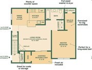 1BR/1BA