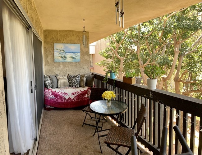 Balcony facing the golf course - 6416 Friars Rd Unit 320