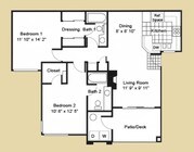 2BR/2BA