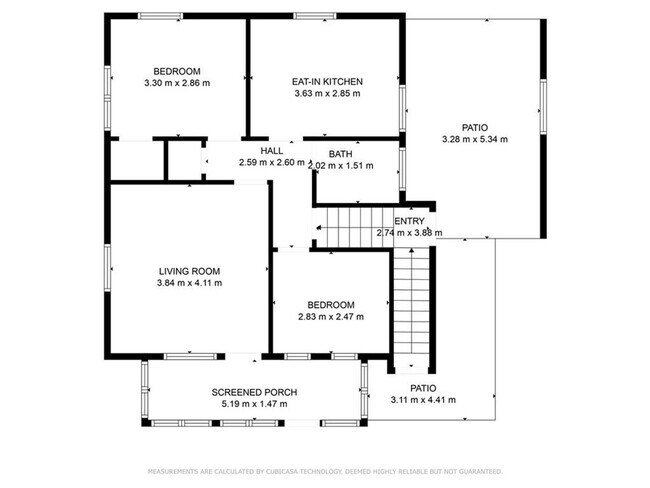 Photo - $1,100 | 2 Bedroom, 1 Bathroom 1st Floor Apartment | No Pets | Available for an Immediate Move In!