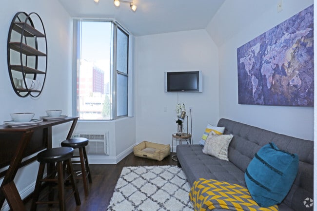 Studio-165SF Living Area