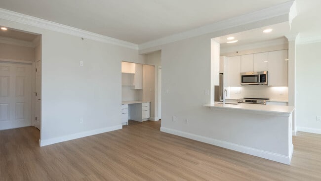 Living Room with Hard Surface Flooring