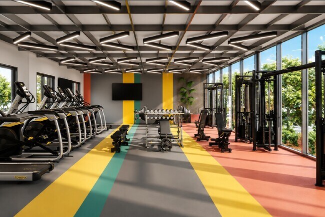 Fitness Center - Water Park Villas