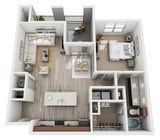 A5 floor plan Enclave Falcon Pointe