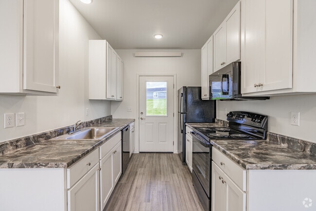 Cocina - Jayhawks Patio Home Apartments