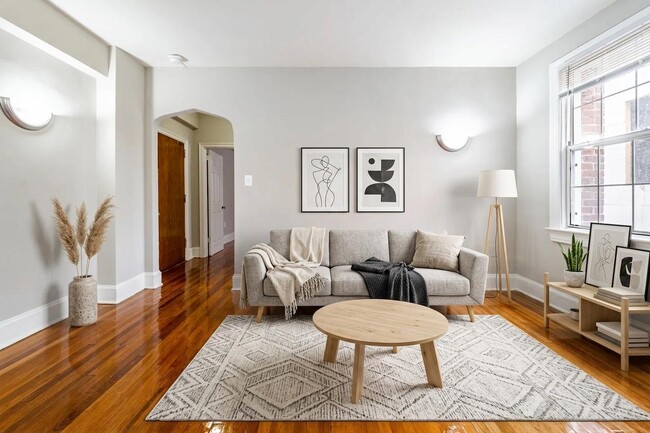 Living room (virtually staged)