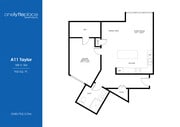 A11 Taylor 1 Bed 1 Bath