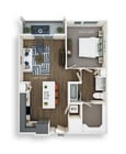 A1 floor plan View at Estancia
