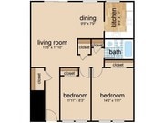 2BR/1BA