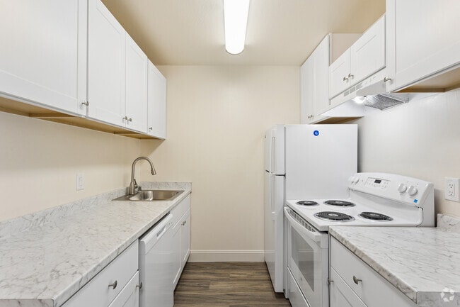 Executive 1BR, 1BA - 575SF - Kitchen