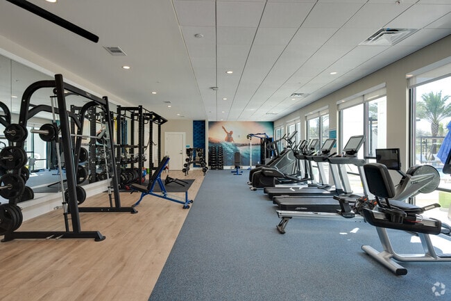 Say goodbye to your gym membership! We have power racks & top-notch cardio equipment.