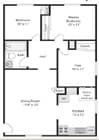 2BR/1BA