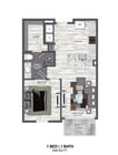 A1 floor plan The Braden on Fifth