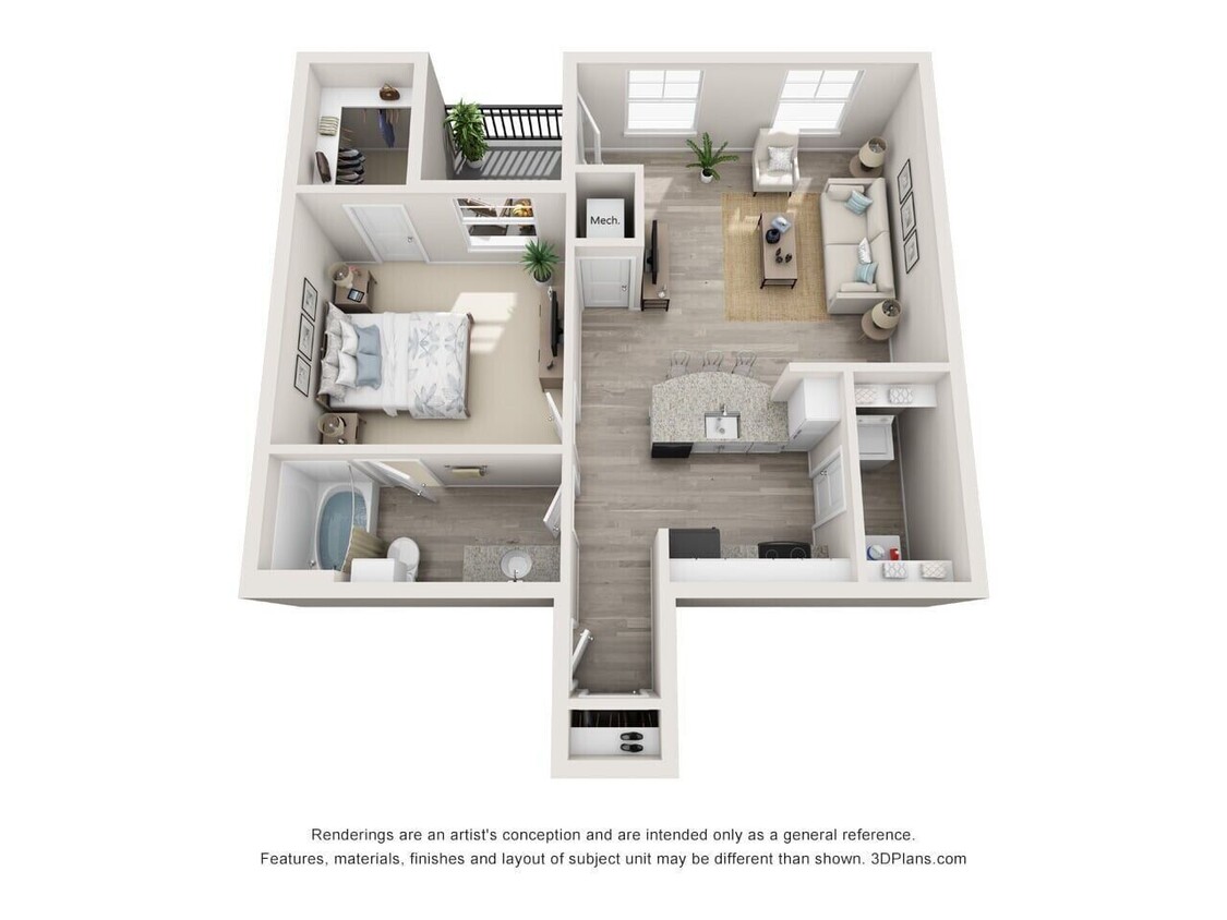 Floor Plan - The Brunswick ADA