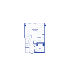 J3 floor plan Watermark at Buzzard Point