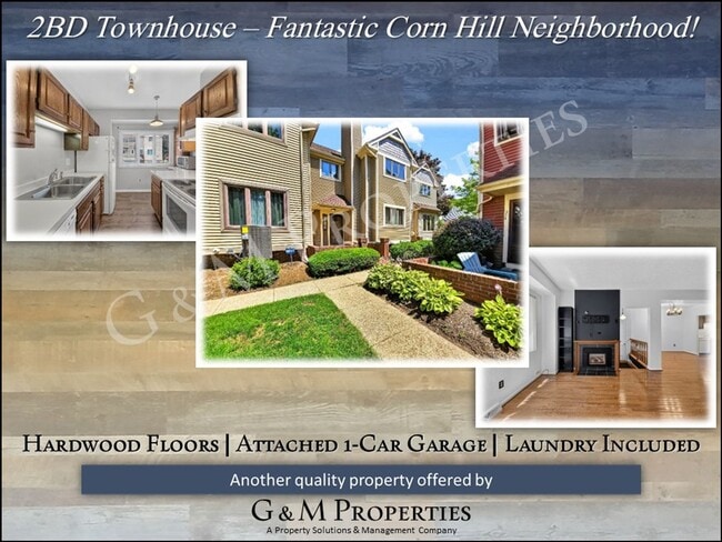 Building Photo - 2BD Townhome Rental - Highly Sought-After Corn Hill Neighborhood!!