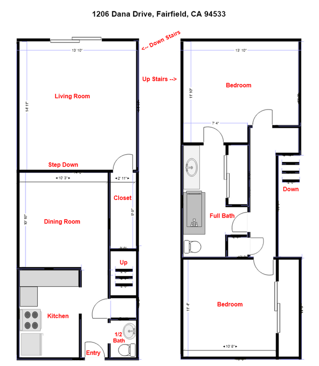Photo - Spacious Townhome in Desirable Fairfield Area Unidad 02